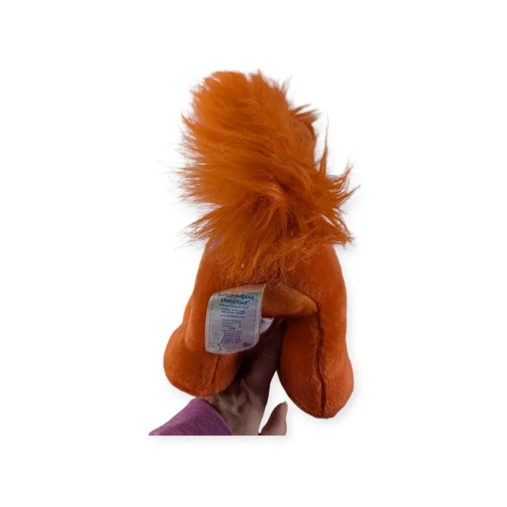 Build-A-Bear BAB Disney Princess Ariel Palace Pets Orange Kitty Plush